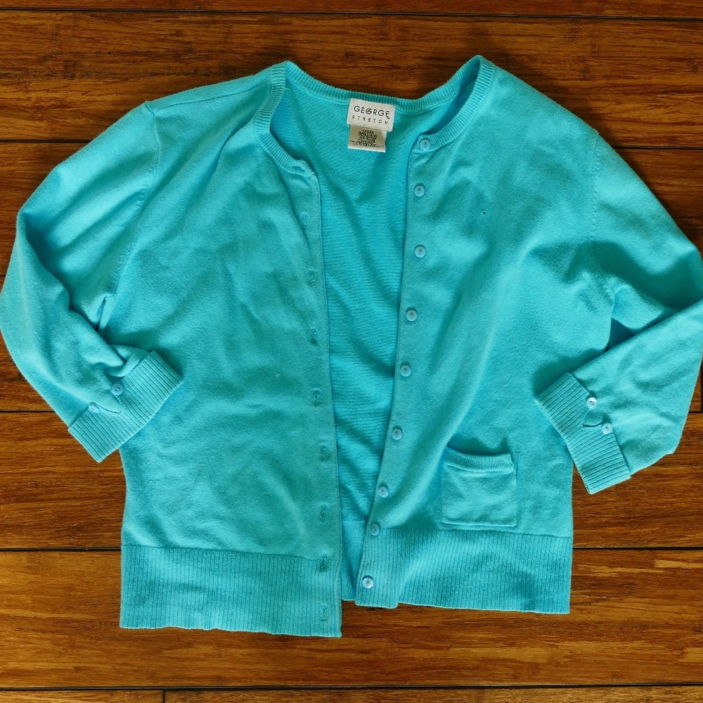 Sky blue blouse